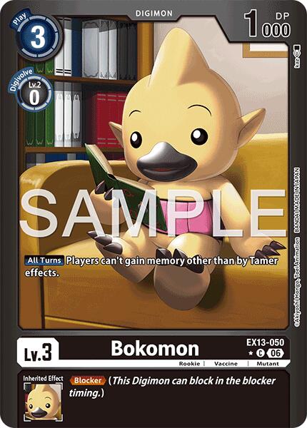 EX13-050 Bokomon Limited Foil Single