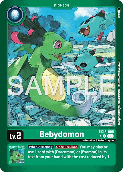 EX13-005 Bebydomon Limited Foil Single