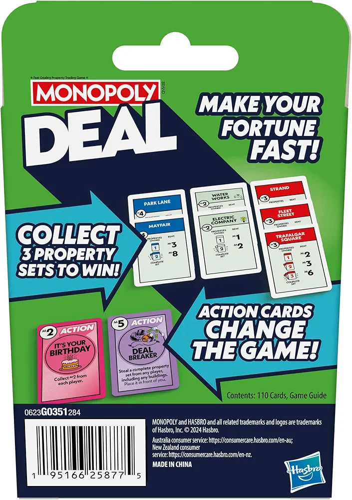 Monopoly Deal Card Game