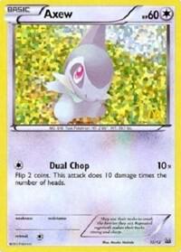 Axew - 12/12 Holo Single