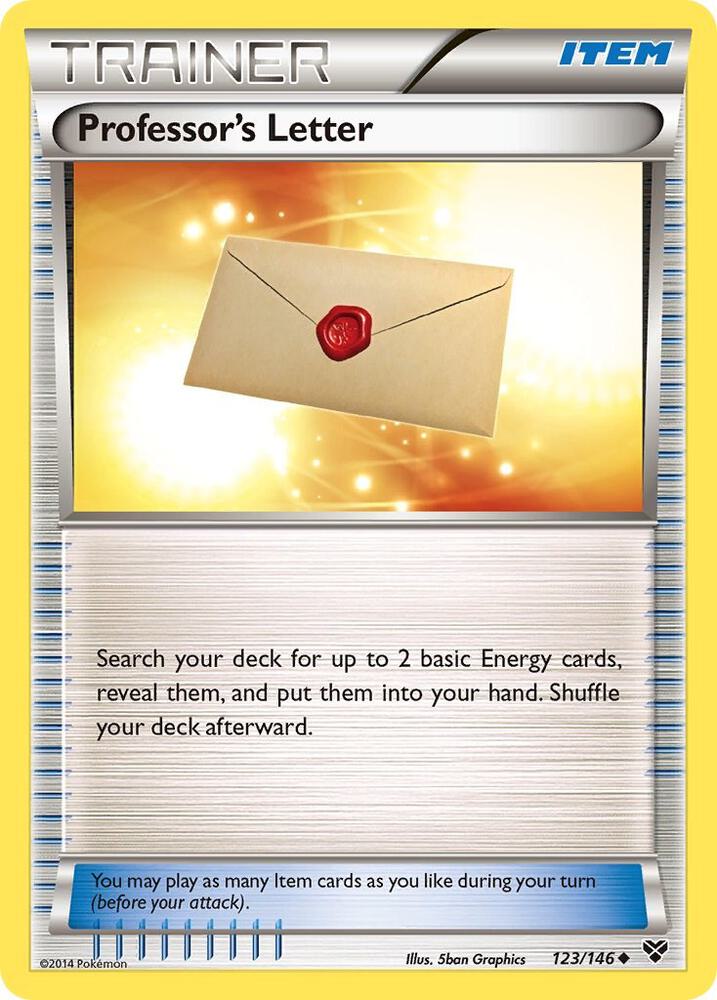 Professor's Letter 123/146 Single