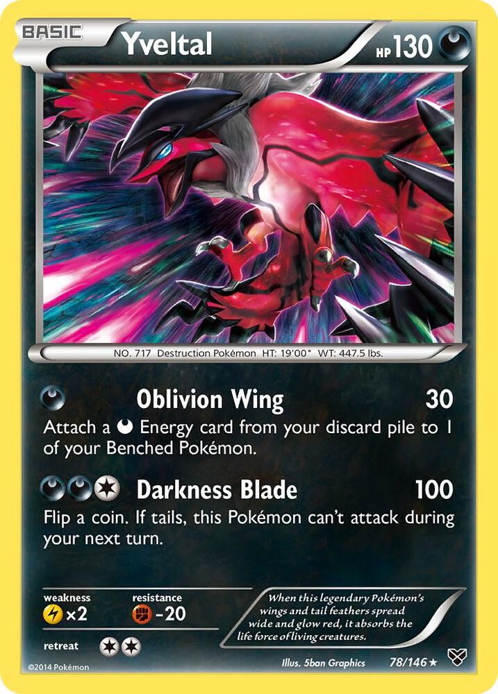 Yveltal 78/146 Single