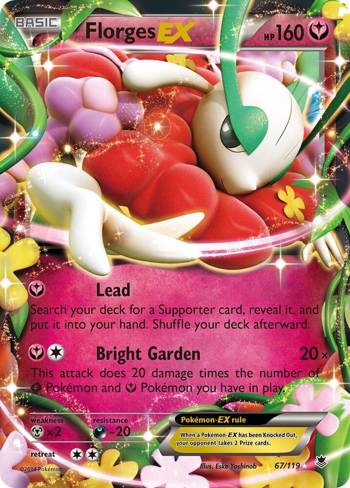 Florges EX 67/119 Holo Single