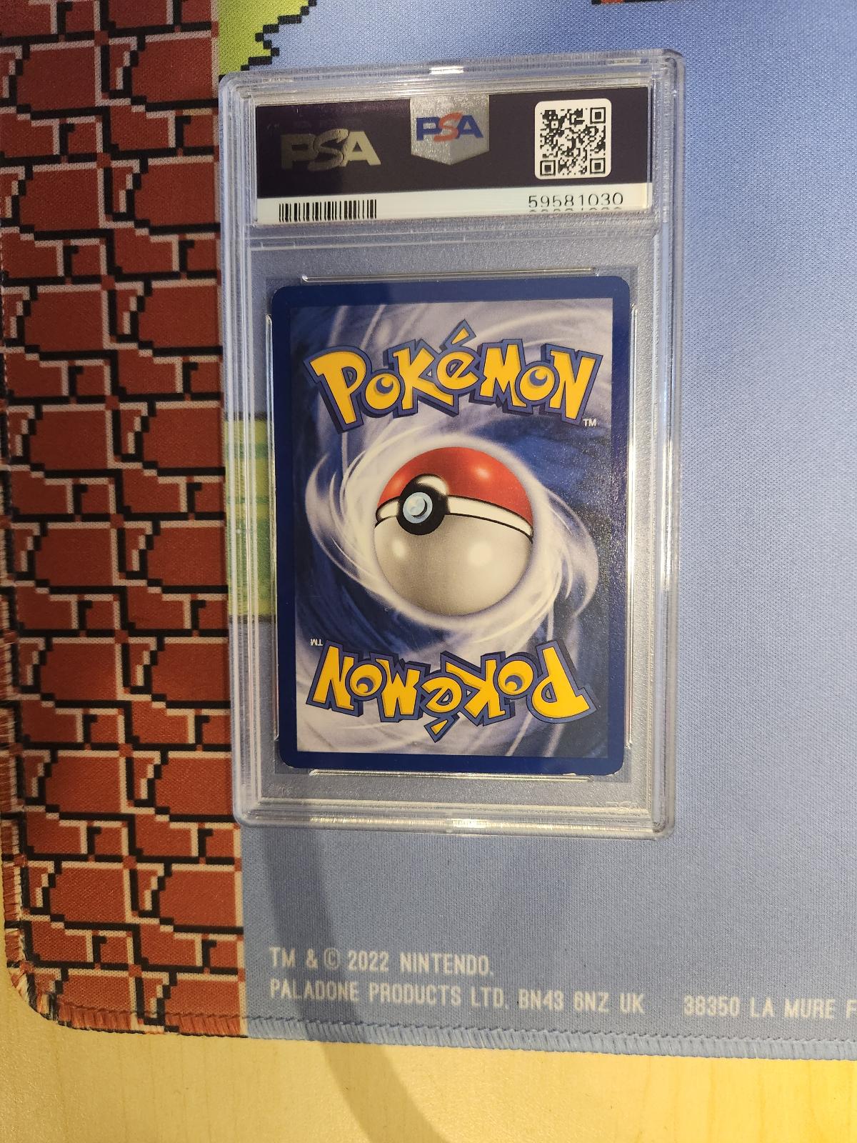 GROWLITHE 28/102 GAME POKEMON PSA 6