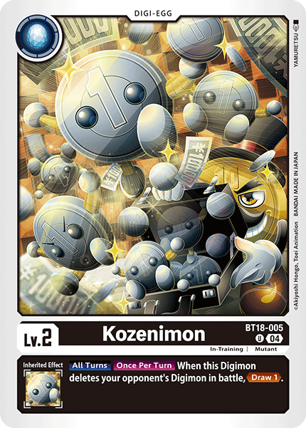 BT18-005 Kozenimon Single