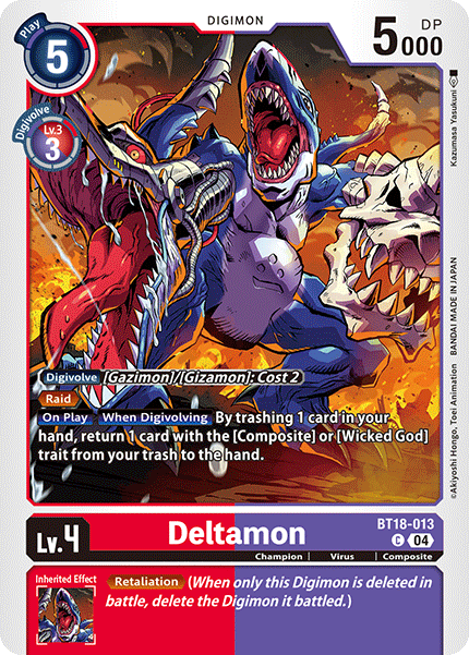 BT18-013 Deltamon Single