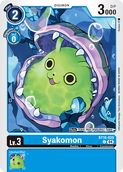 BT18-020 Syakomon Single