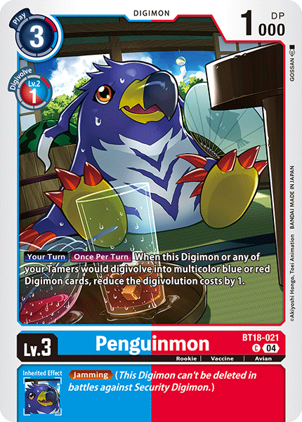 BT18-021 Penguinmon Single