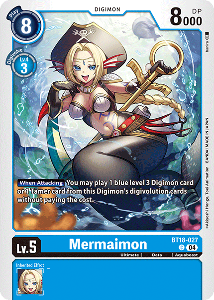 BT18-027 Mermaimon Single