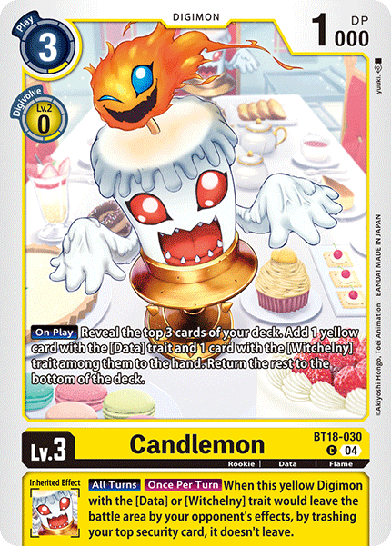 BT18-030 Candlemon Single