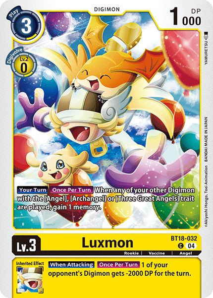 BT18-032 Luxmon Single