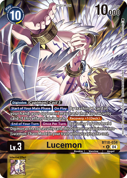 BT18-034 Lucemon Alt Art Single