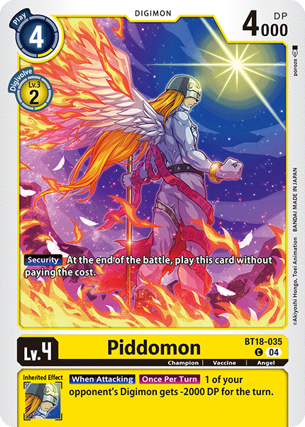 BT18-035 Piddomon Single