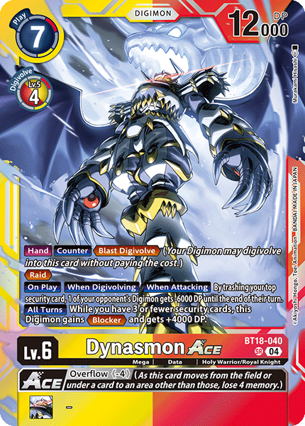 BT18-040 Dynasmon ACE Single