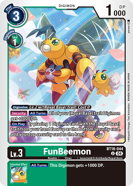 BT18-044 FunBeemon Single