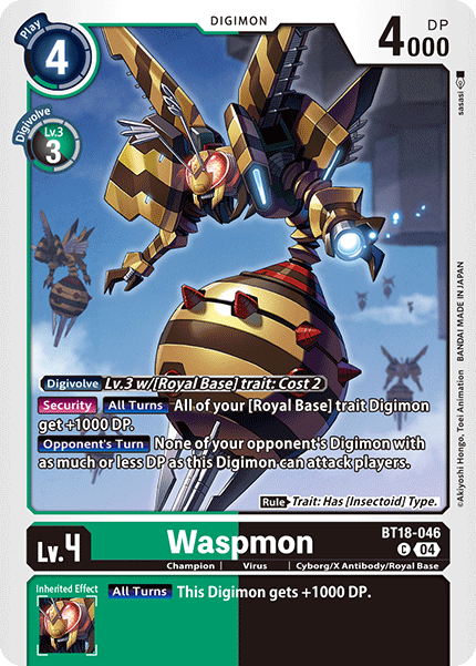 BT18-046 Waspmon Single
