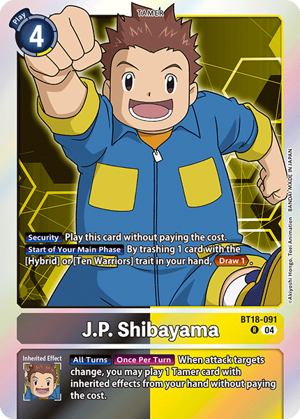 BT18-091 J.P. Shibayama Single