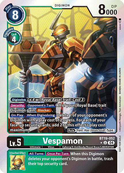 BT19-052 Vespamon Alt Art Single