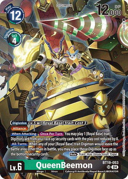 BT19-053 QueenBeemon Single