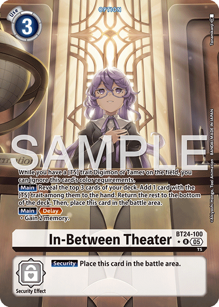 BT24-100 In Between Theater Alternate Art Single