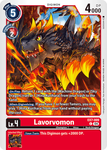 EX7-009 Lavorvomon Single