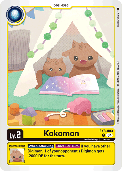 EX8-003 Kokomon Single