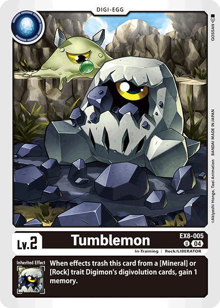 EX8-005 Tumblemon Single