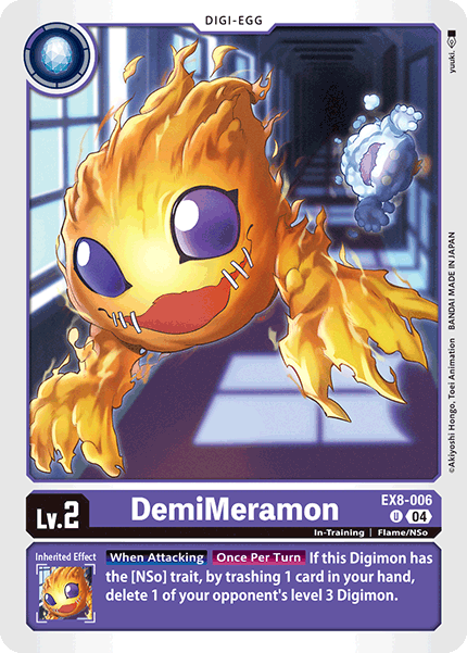 EX8-006 DemiMeramon Single