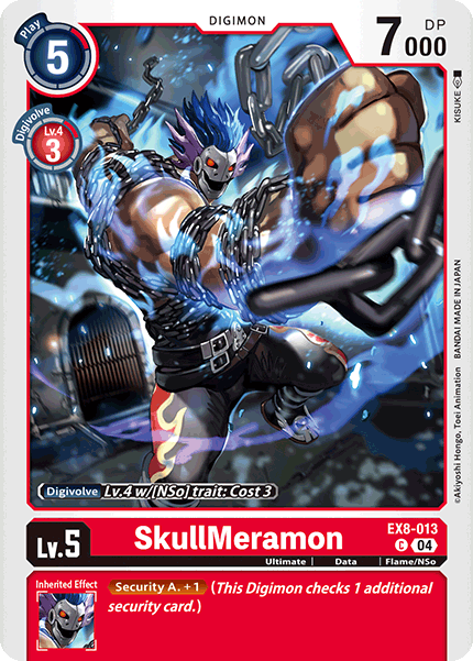 EX8-013 SkullMeramon Single