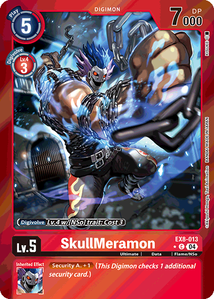 EX8-013 SkullMeramon Alt Art Single