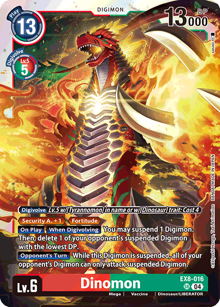 EX8-016 Dinomon Single