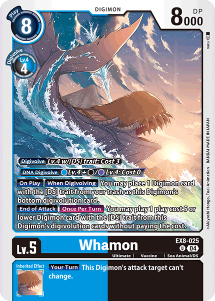 EX8-025 Whamon Single