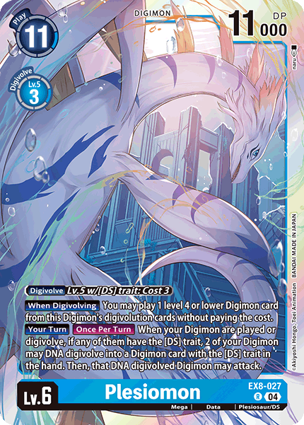 EX8-027 Plesiomon Single