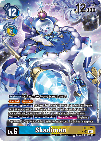 EX8-028 Skadimon Alt Art Single