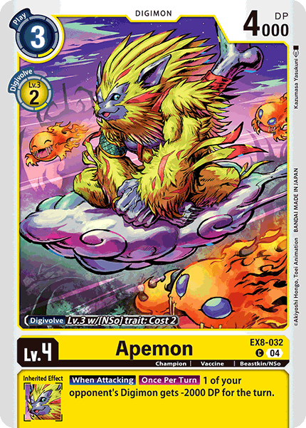 EX8-032 Apemon Single