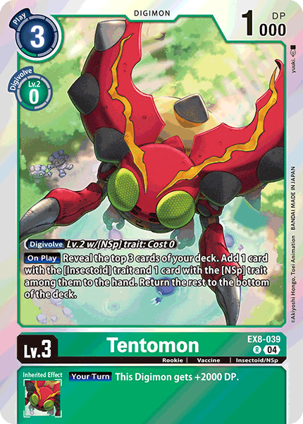EX8-039 Tentomon Single