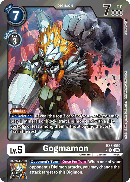EX8-050 Gogmamon Alt Art Single