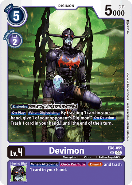 EX8-059 Devimon Single