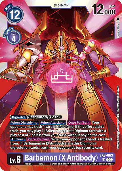 EX8-063 Barbamon (X Antibody) Single