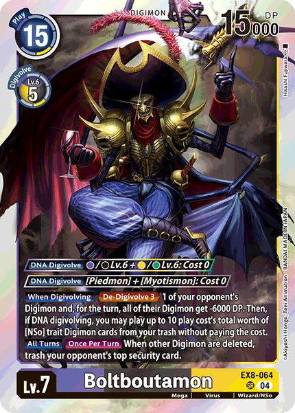 EX8-064 Boltboutamon Single