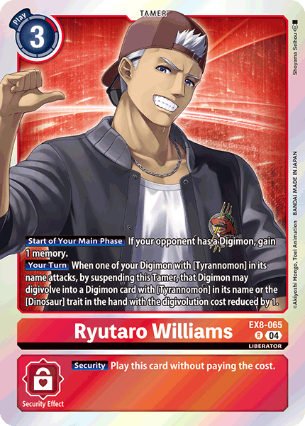 EX8-065 Ryutaro Williams Single