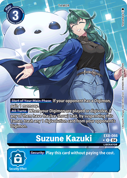 EX8-066 Suzune Kazuki Alt Art Single