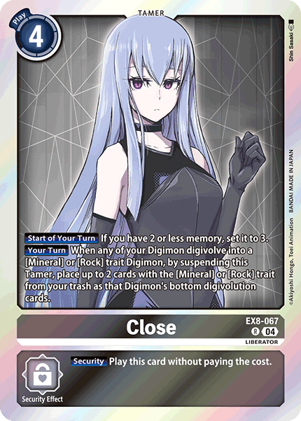EX8-067 Close Single