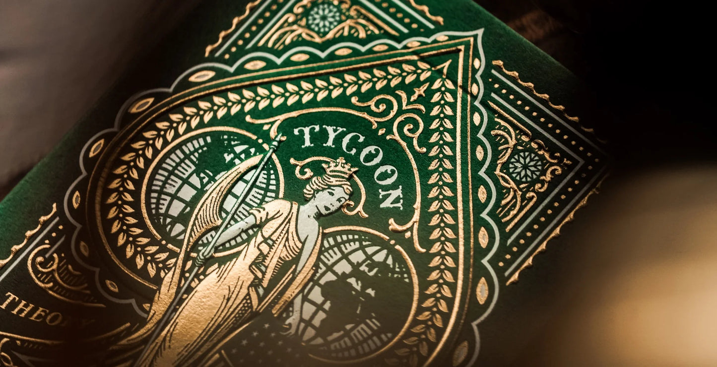 Theory 11 Green Tycoon Playing Cards
