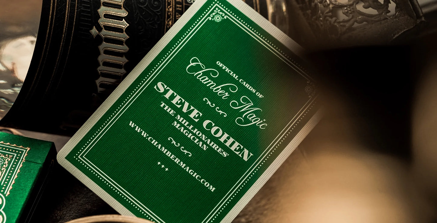 Theory 11 Green Tycoon Playing Cards