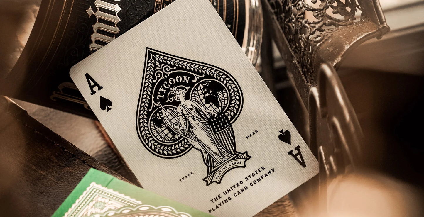Theory 11 Green Tycoon Playing Cards