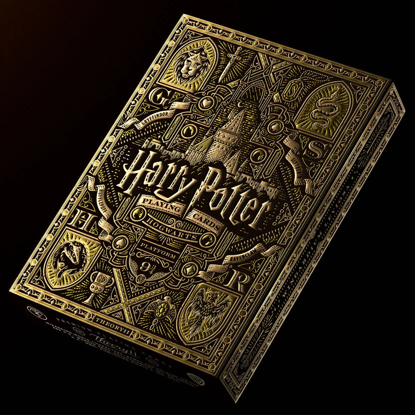 Theory 11 Harry Potter - Yellow (Hufflepuff) Playing Cards