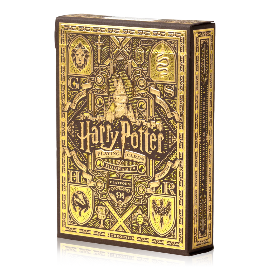 Theory 11 Harry Potter - Yellow (Hufflepuff) Playing Cards