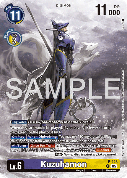 P-223 Kuzuhamon Single