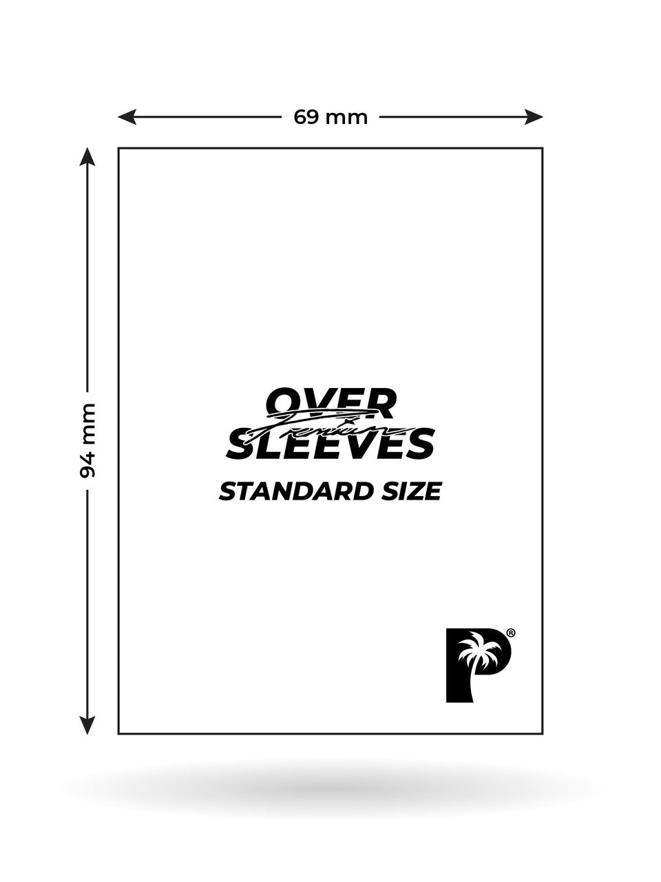 Palms Off Gaming Premium Over Sleeves - Standard Size - Clear